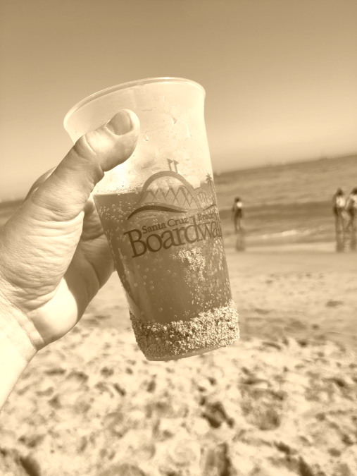 Breakfast Burrito and an Illegal Beach Beer