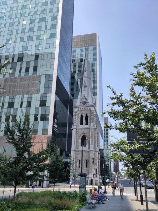 Poutine and French Echoes in Old Montreal