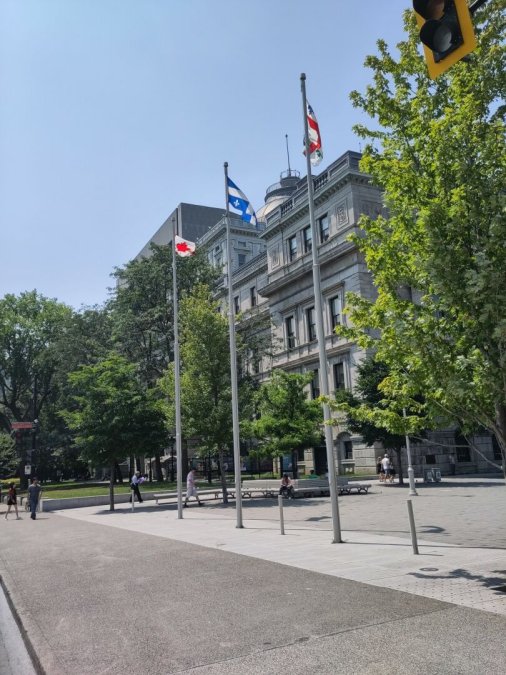 Poutine and French Echoes in Old Montreal